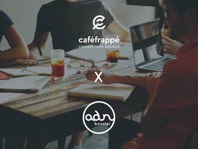 Cafefrappe devient partenaire d'ADN Booster